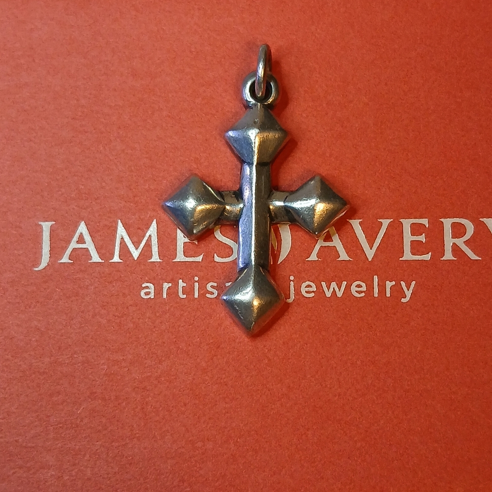 James Avery Retired Tuscany Cross Pendant